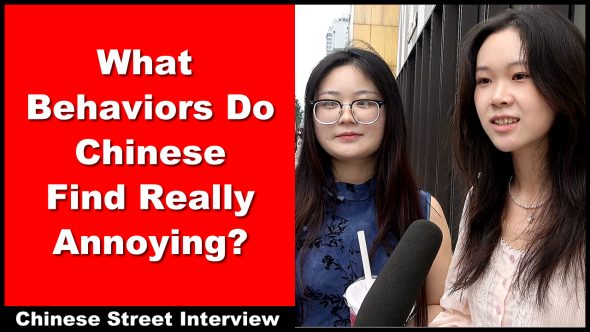 what behaviors do chinese find really annoying